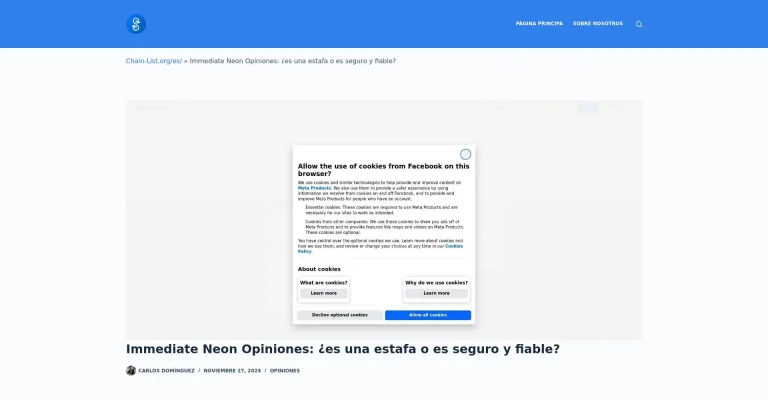 ¿Qué es Immediate Neon: Opiniones, ¿es una estafa o es seguro y fiable?