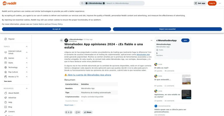 ¿Qué es Wonahodex App: Opiniones, ¿es una estafa o es seguro y fiable?