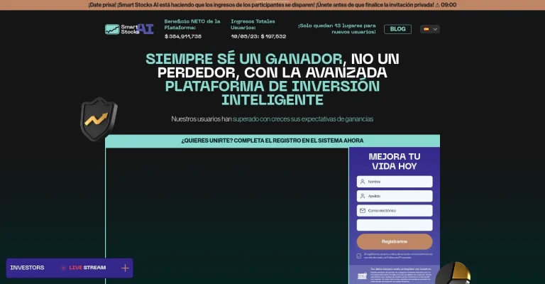 ¿Qué es Smart Stocks AI: Opiniones, ¿es una estafa o es seguro y fiable?