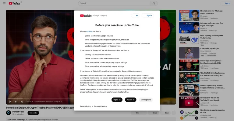 ¿Qué es Immediate AI Exalgo: Opiniones, ¿es una estafa o es seguro y fiable?
