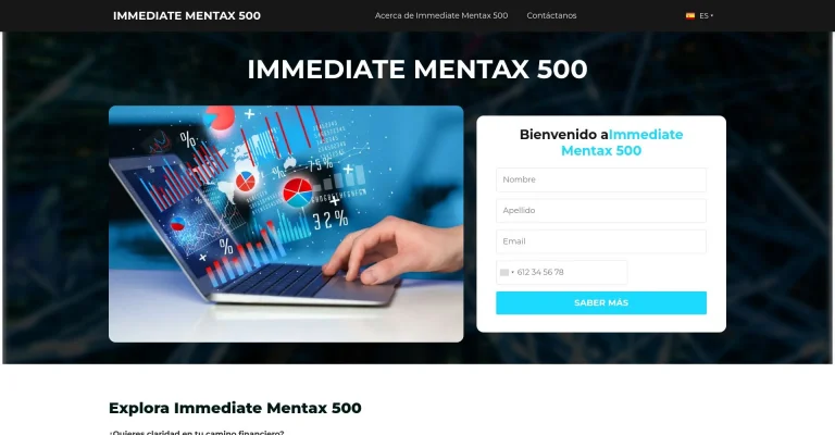 ¿Qué es Immediate Mentax: Opiniones, ¿es una estafa o es seguro y fiable?
