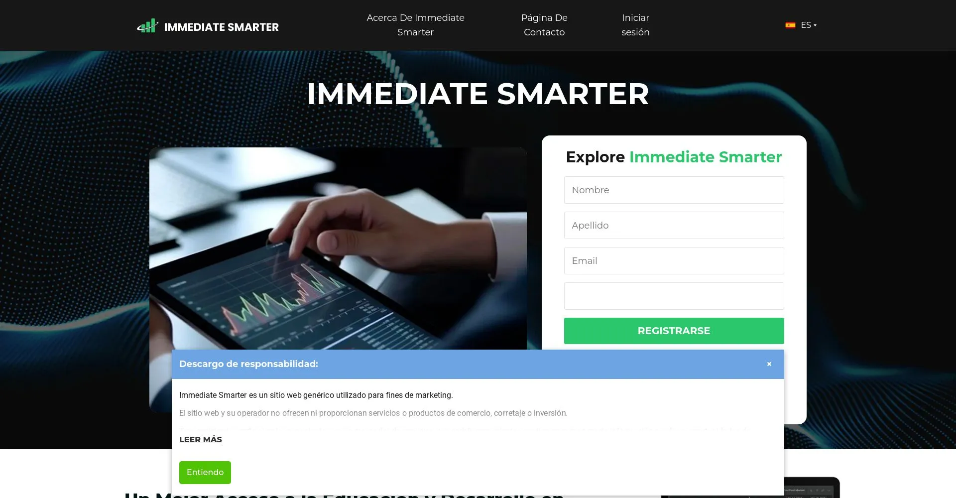 ¿Qué es Immediate Smarter: Opiniones, ¿es una estafa o es seguro y fiable? ¿Qué es Immediate Smarter: Opiniones, ¿es una estafa o es seguro y fiable?