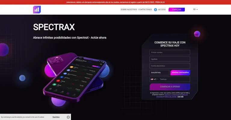 ¿Qué es Spectrax: Opiniones, ¿es una estafa o es seguro y fiable?
