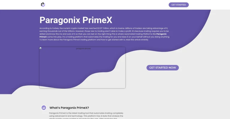 ¿Qué es ParagonixPrimeX: Opiniones, ¿es una estafa o es seguro y fiable?