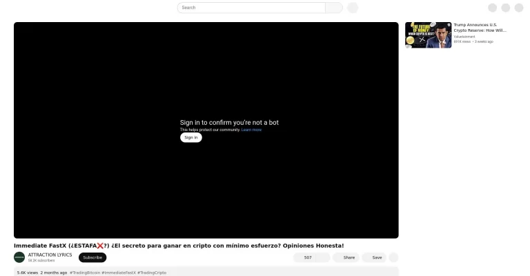 ¿Qué es Immediate FastX: Opiniones, ¿es una estafa o es seguro y fiable?