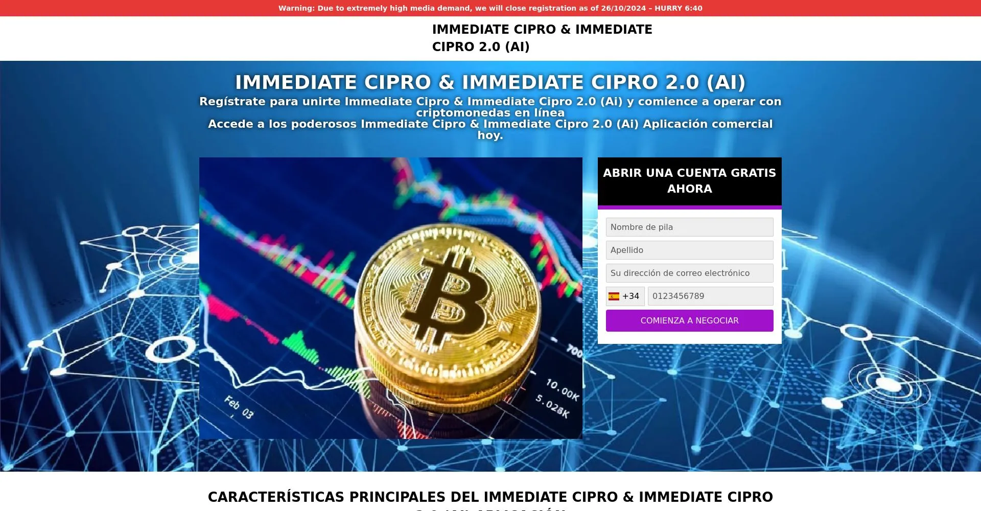 ¿Qué es Immediate Cipro 2.0: Opiniones, ¿es una estafa o es seguro y fiable?