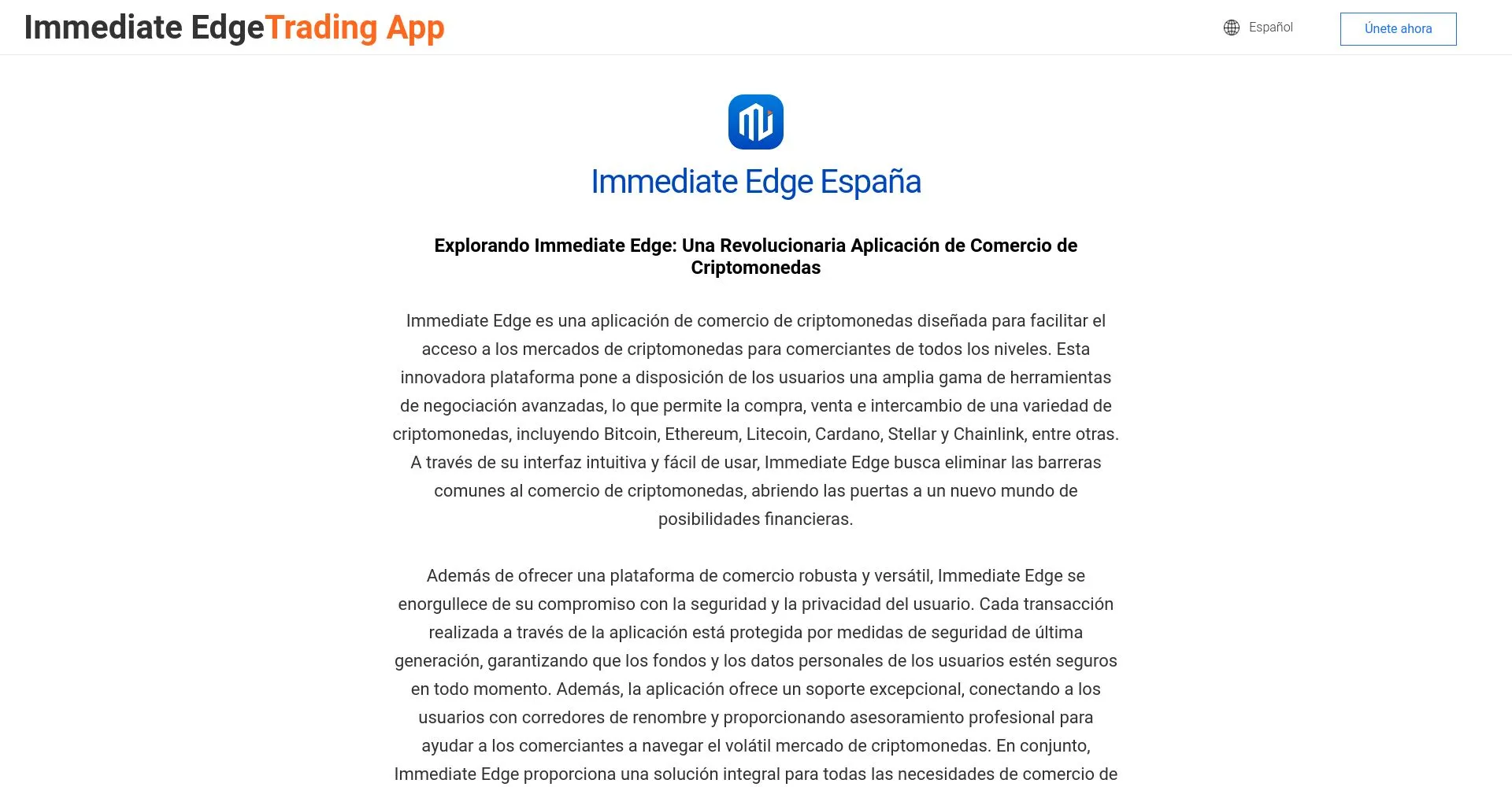 ¿Qué es Immediate Edge: Opiniones, ¿es una estafa o es seguro y fiable?