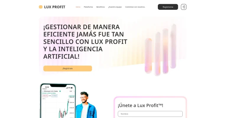 ¿Qué es Lux Profit: Opiniones, ¿es una estafa o es seguro y fiable?