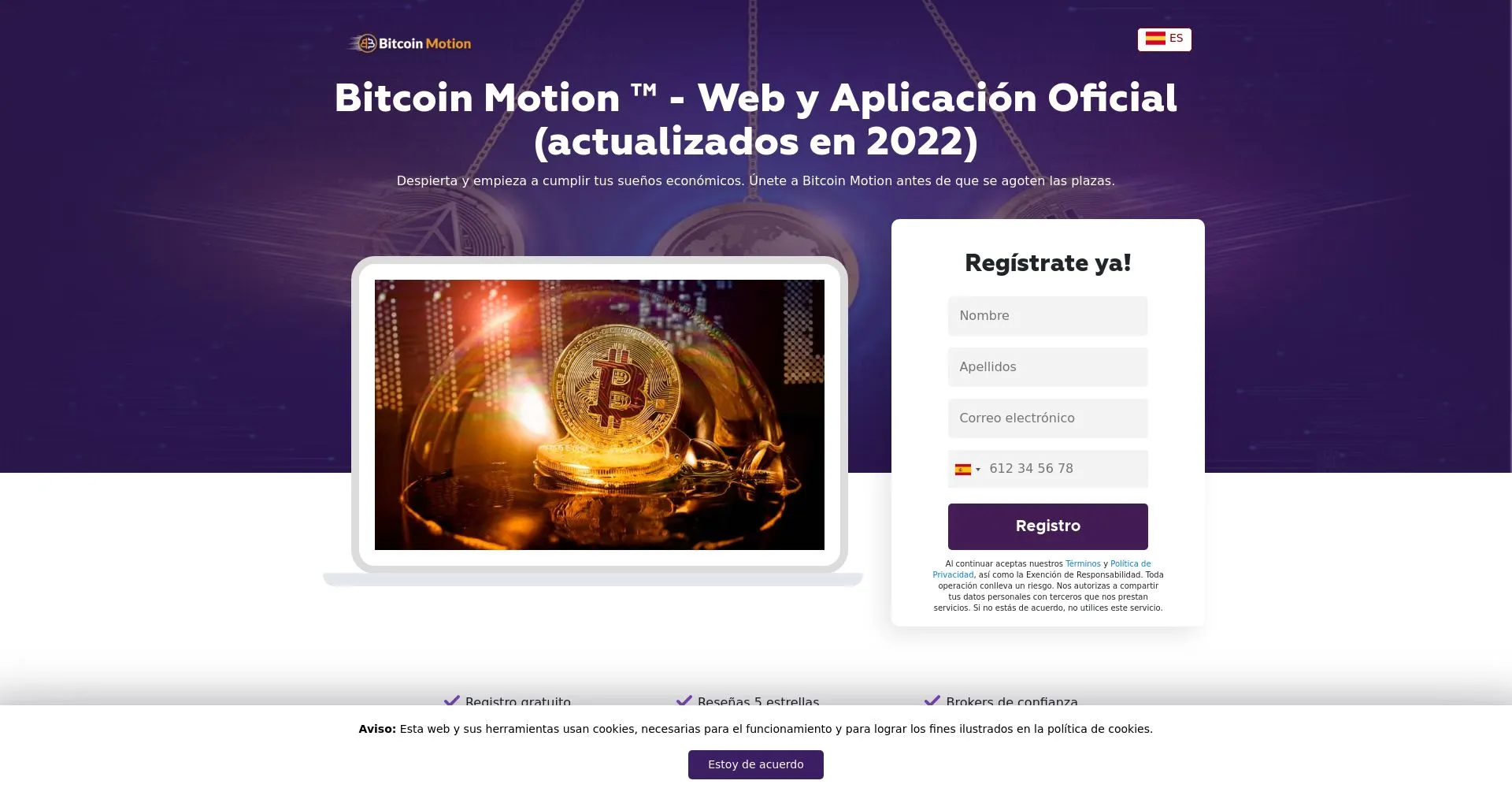 ¿Qué es Bitcoin Motion: Opiniones, ¿es una estafa o es seguro y fiable?