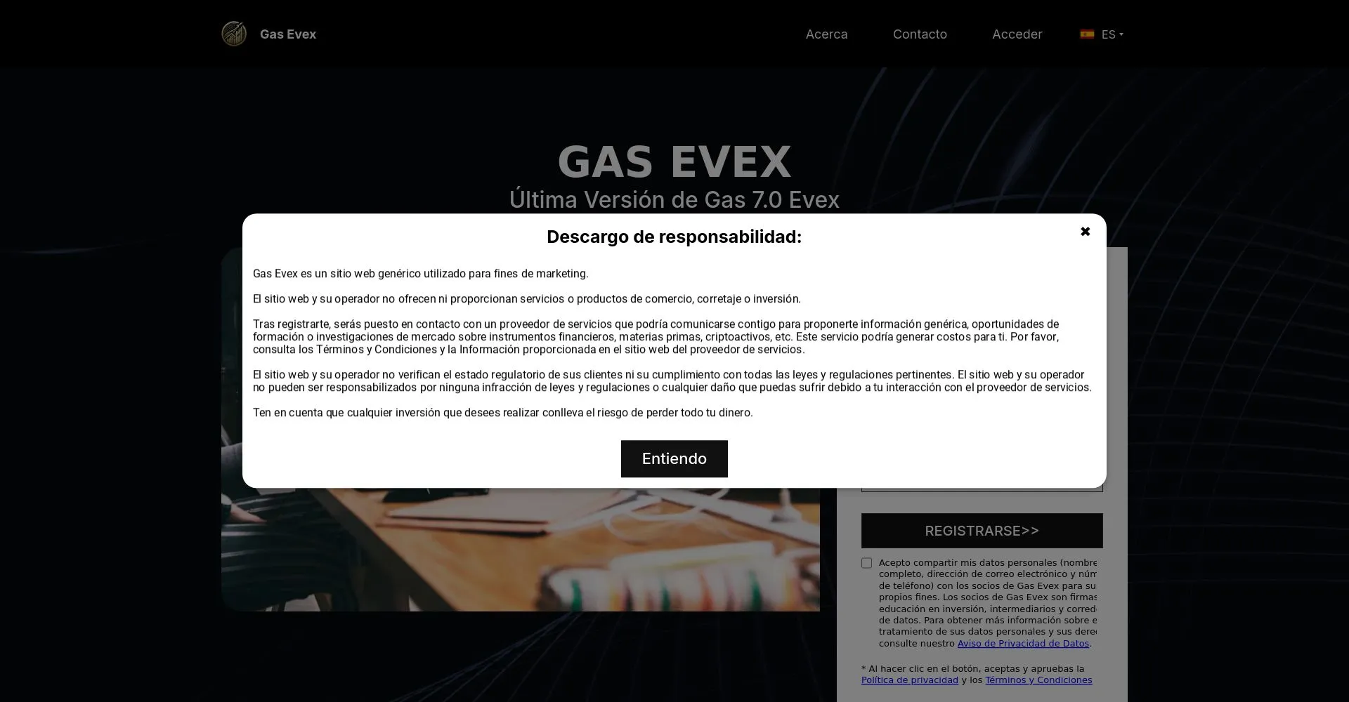 ¿Qué es Gas Evex: Opiniones, ¿es una estafa o es seguro y fiable?