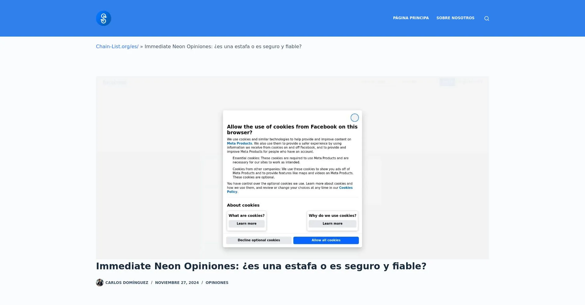 ¿Qué es Immediate Neon: Opiniones, ¿es una estafa o es seguro y fiable?