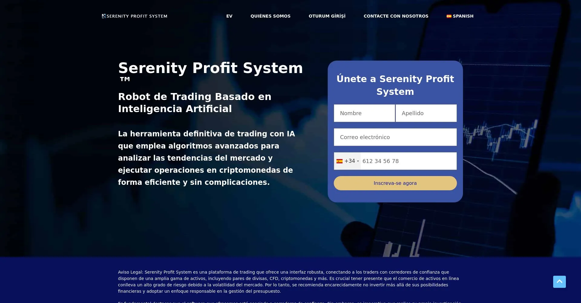 ¿Qué es Serenity Profit System: Opiniones, ¿es una estafa o es seguro y fiable?