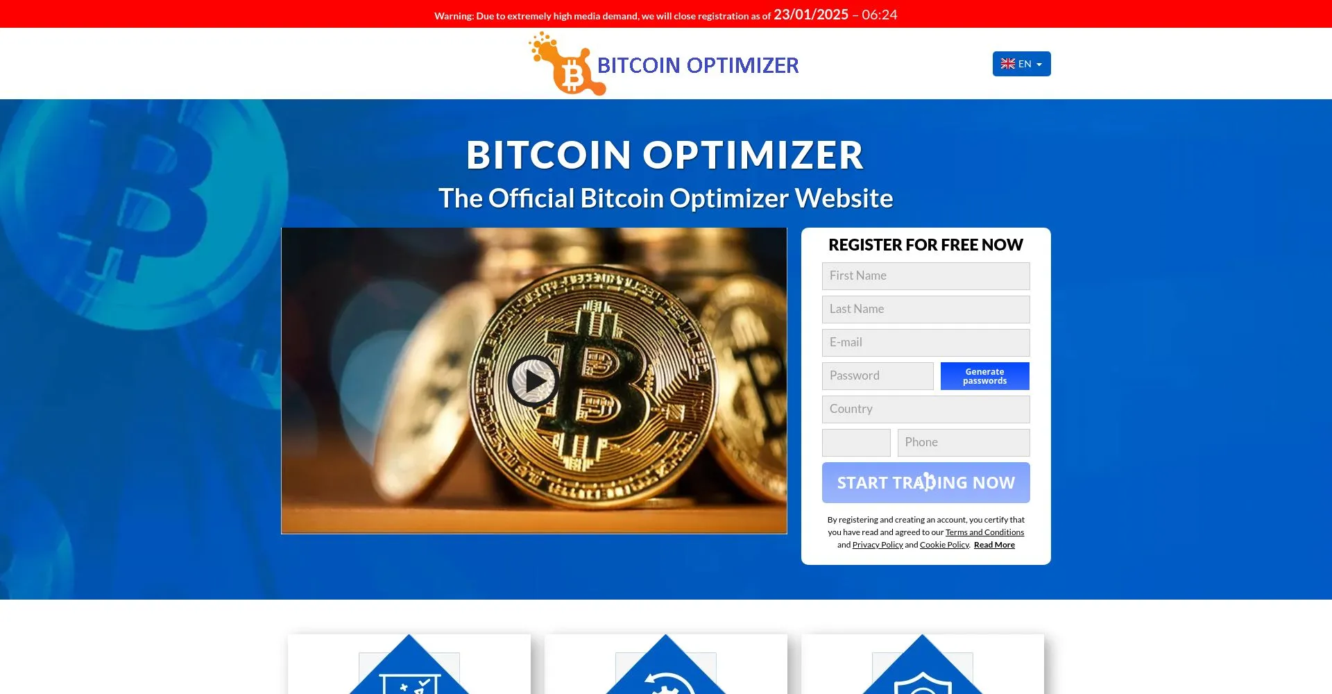 ¿Qué es Bitcoin Optimizer: Opiniones, ¿es una estafa o es seguro y fiable?