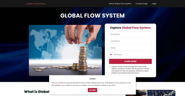 ¿Qué es Global Flow System: Opiniones, ¿es una estafa o es seguro y fiable?