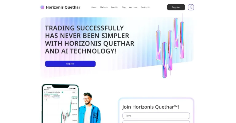 ¿Qué es Horizonis Quethar: Opiniones, ¿es una estafa o es seguro y fiable?