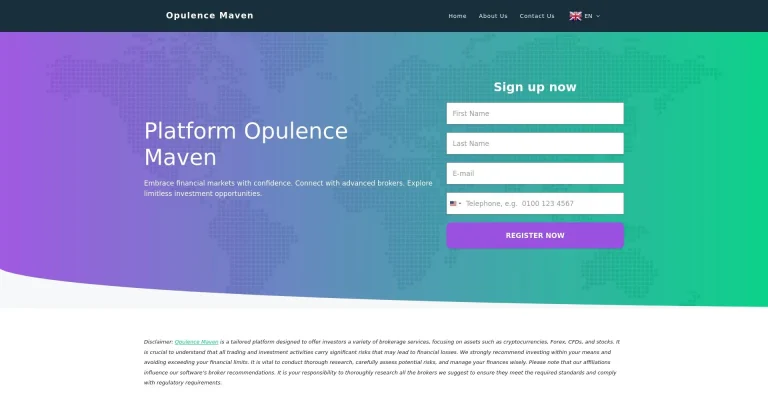 ¿Qué es Opulence Maven: Opiniones, ¿es una estafa o es seguro y fiable?