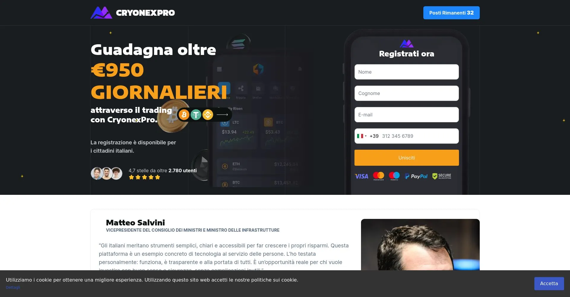 ¿Qué es CryonexPro  : Opiniones, ¿es una estafa o es seguro y fiable?